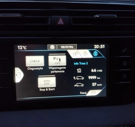 Citroen C4 Picasso cena 37800 przebieg: 218000, rok produkcji 2015 z Nekla małe 137